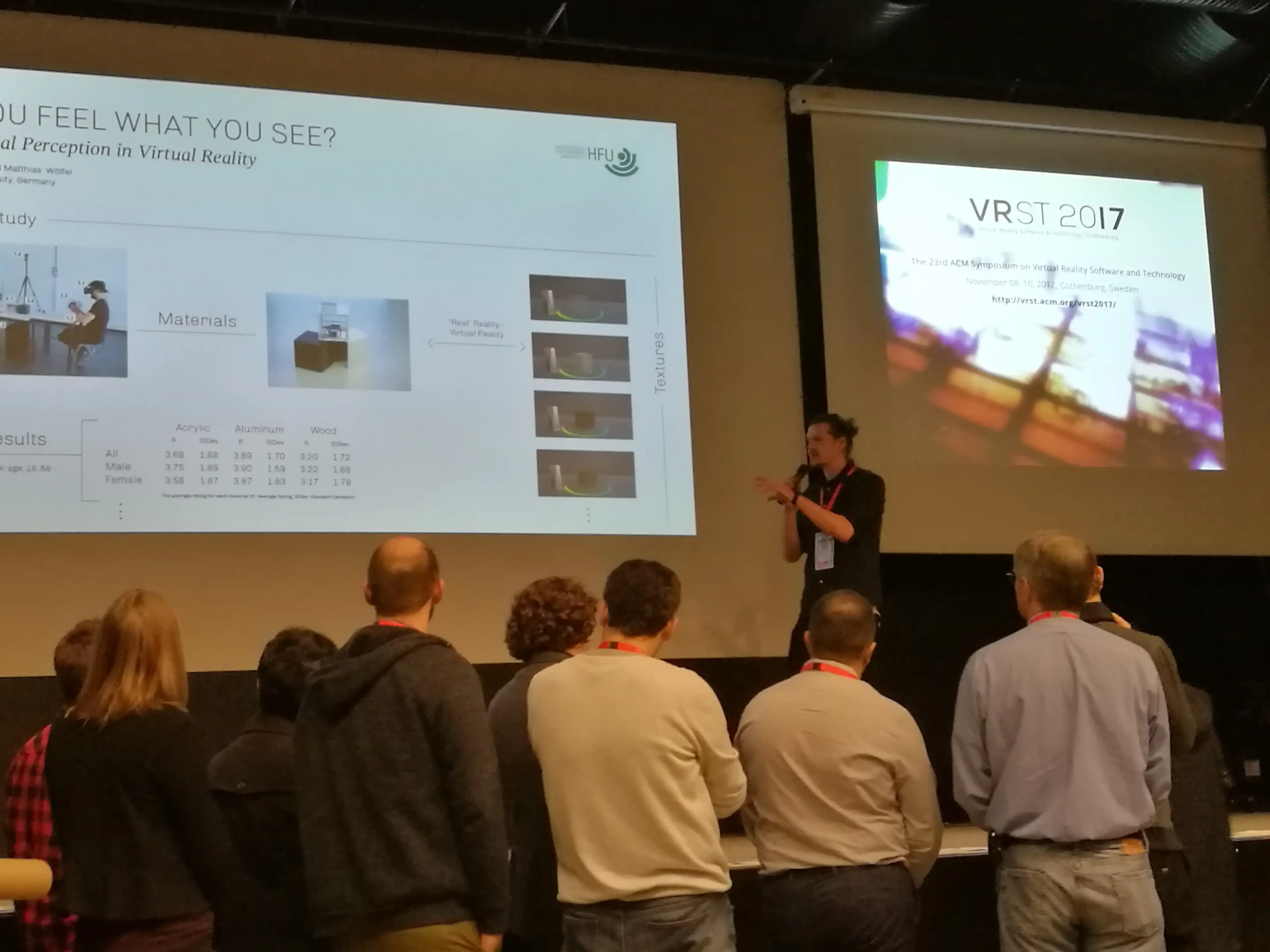 presentation 23rd ACM Symposium on Virtual Reality Software and Technology