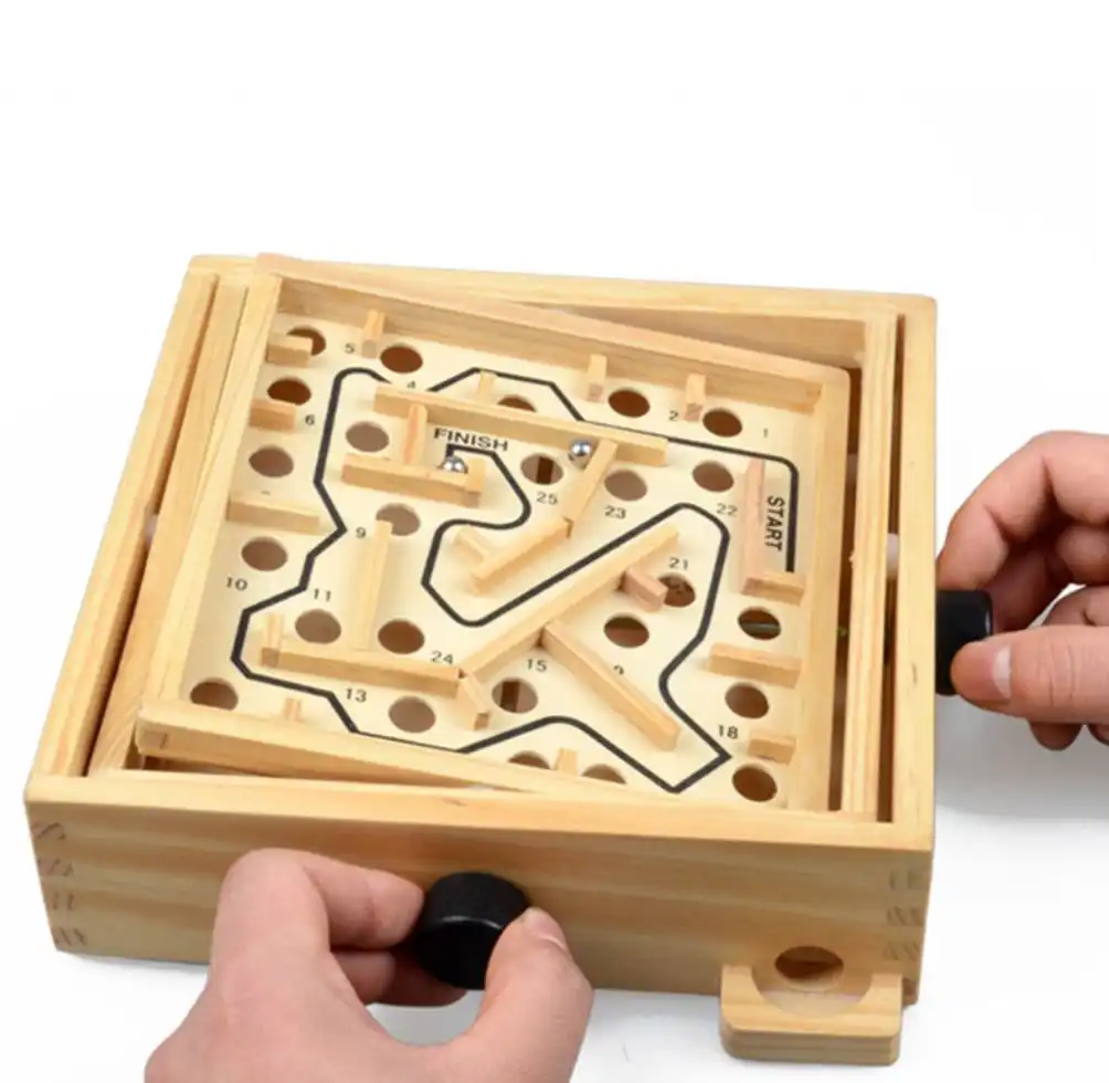 Wooden Labyrinth