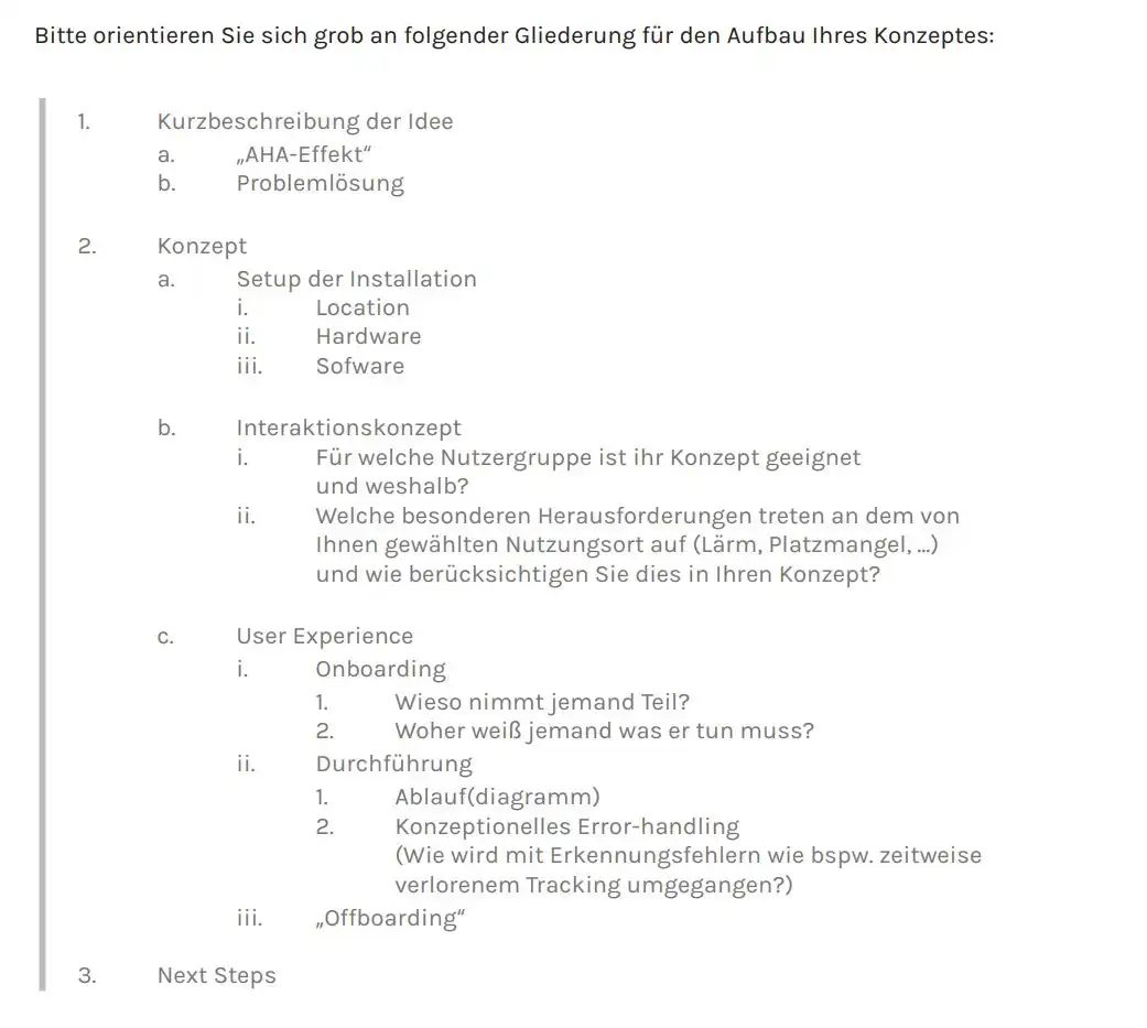Submission Specifications